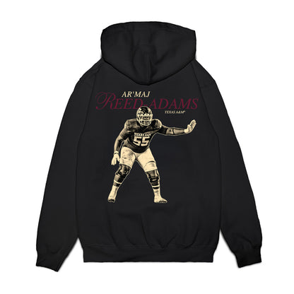 Texas A&M - NCAA Football : Ar'maj Reed-Adams - Legacy Premium Hooded Sweatshirt-1