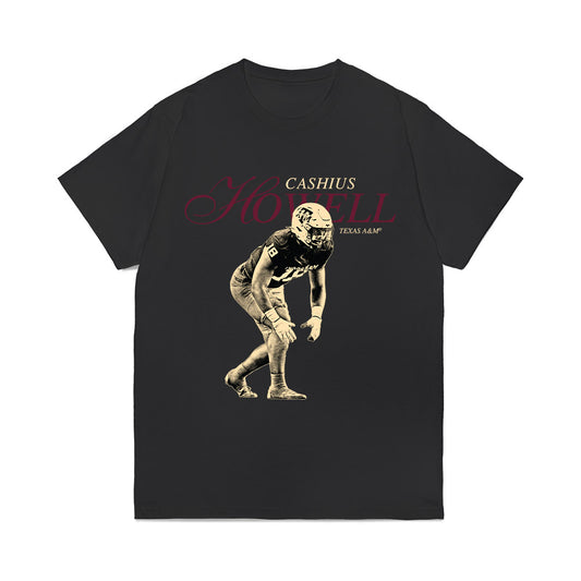 Texas A&M - NCAA Football : Cashius Howell - Legacy Comfort Colors T-Shirt-0