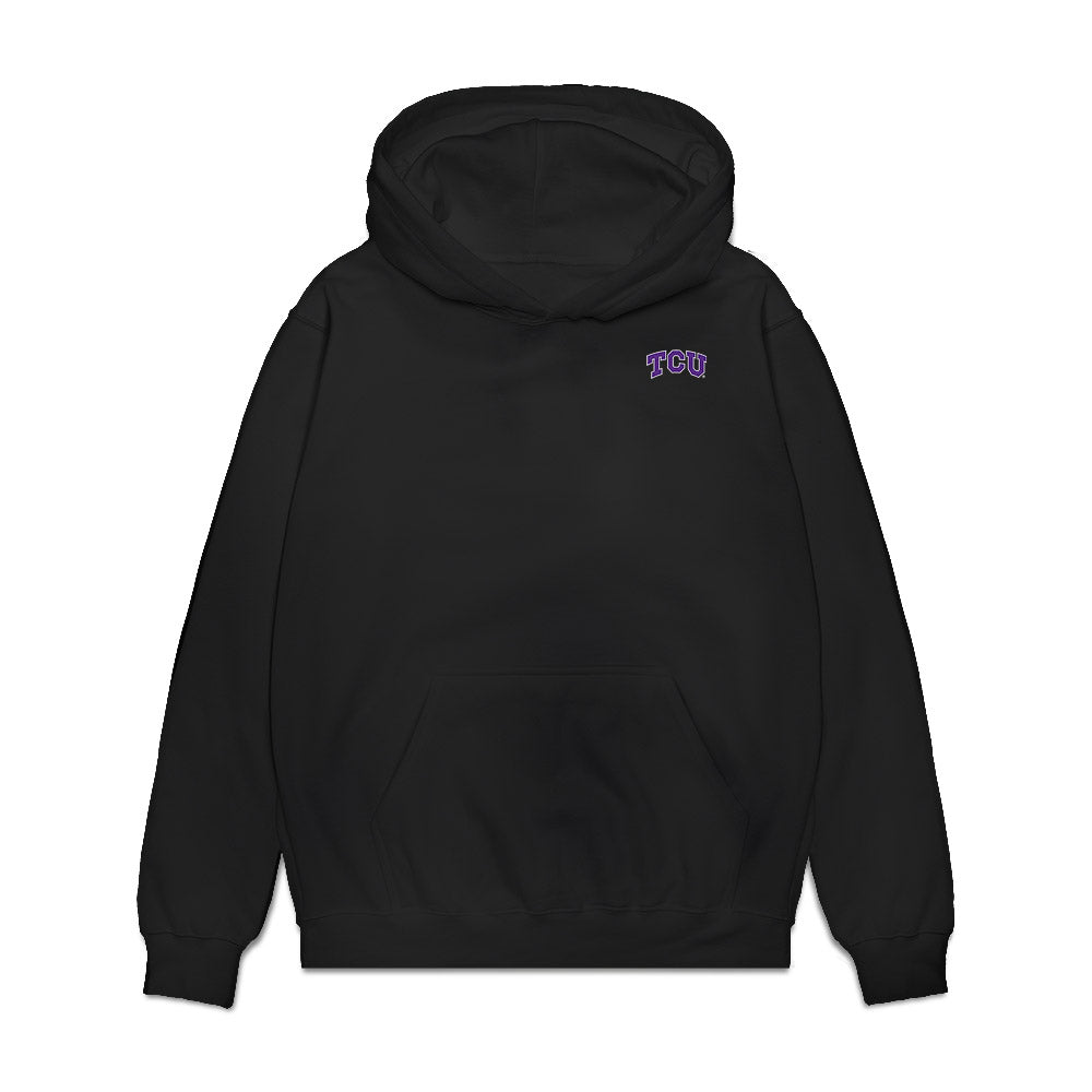 TCU - NCAA Football : Namdi Obiazor - Legacy Premium Hooded Sweatshirt-0