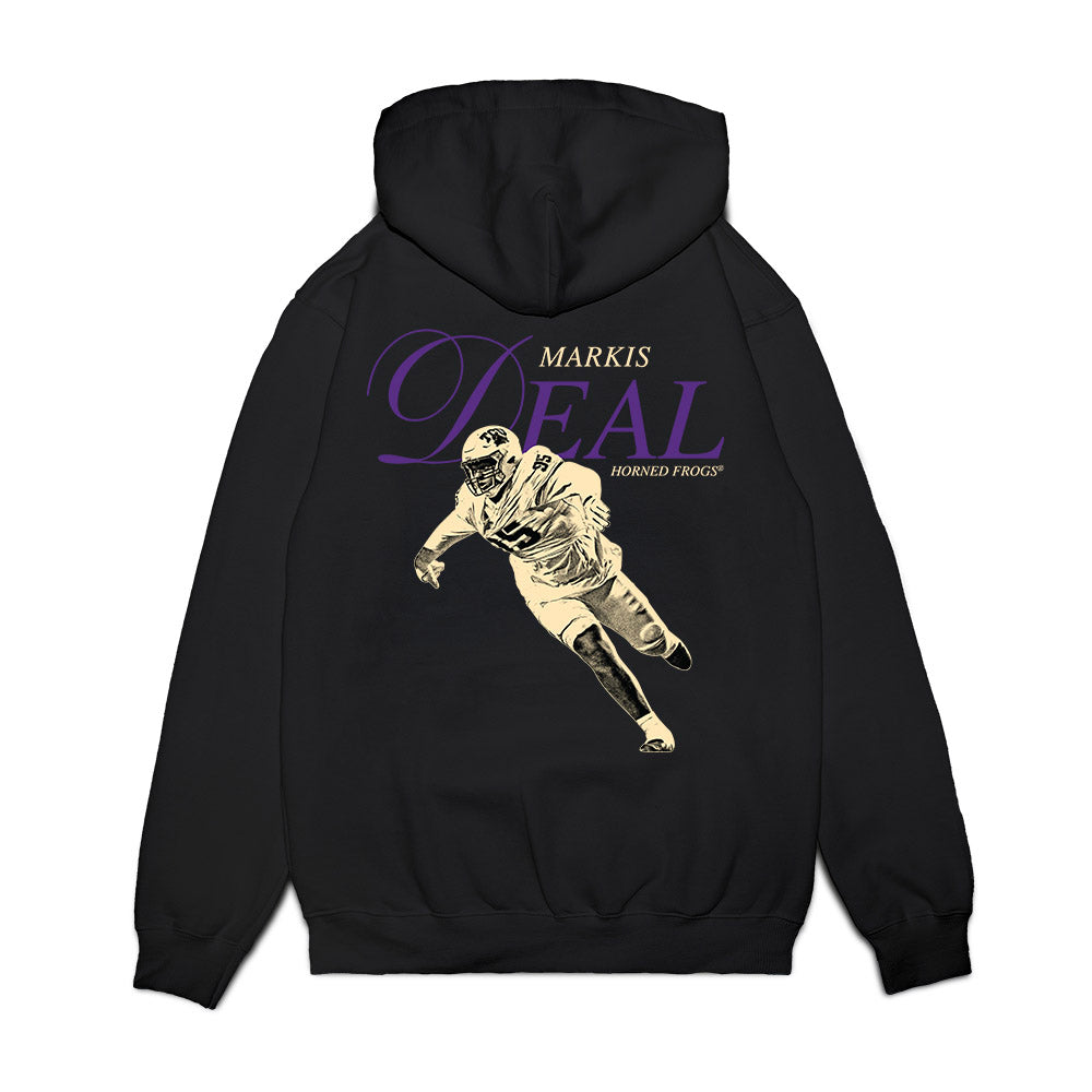 TCU - NCAA Football : Markis Deal - Legacy Premium Hooded Sweatshirt-1