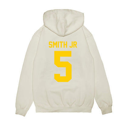 Maryland - NCAA Football : Octavian Smith Jr - Vintage Helmet Premium Hooded Sweatshirt-1