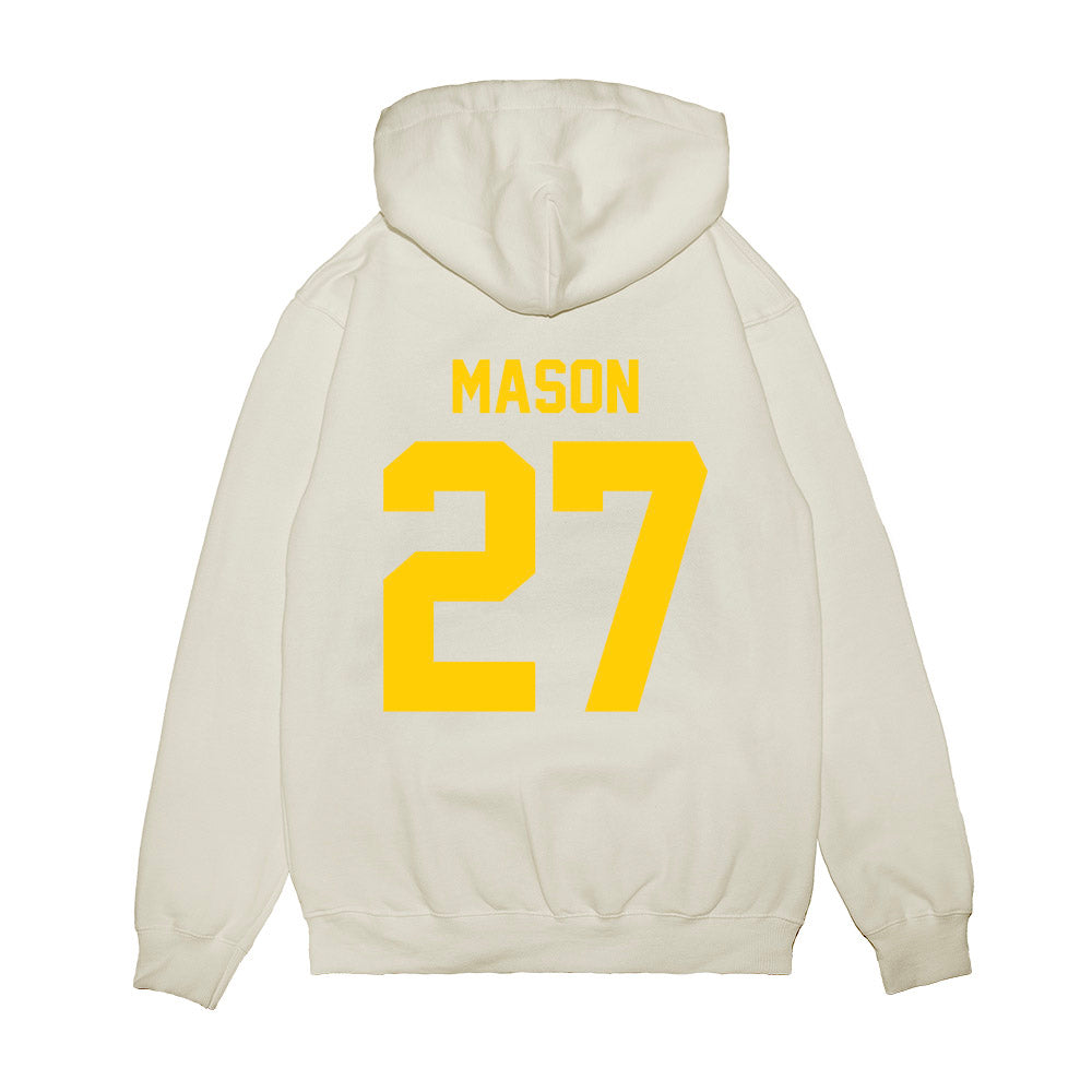 Maryland - NCAA Football : Eli Mason - Vintage Helmet Premium Hooded Sweatshirt-1