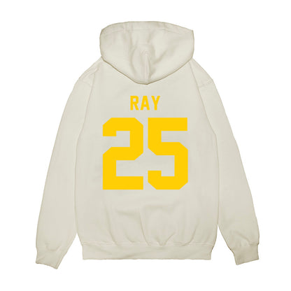 Maryland - NCAA Football : Nolan Ray - Vintage Helmet Premium Hooded Sweatshirt-1