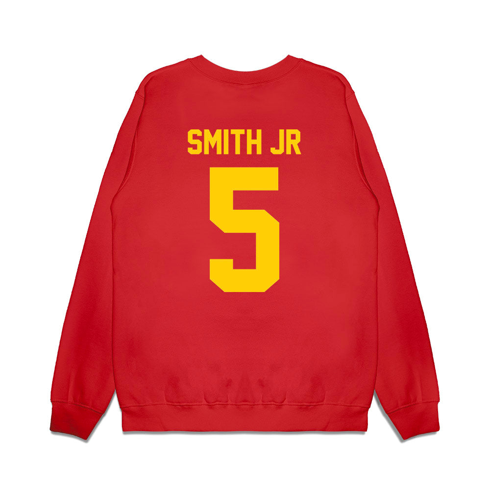 Maryland - NCAA Football : Octavian Smith Jr - Vintage Helmet Premium Crewneck Sweatshirt-1