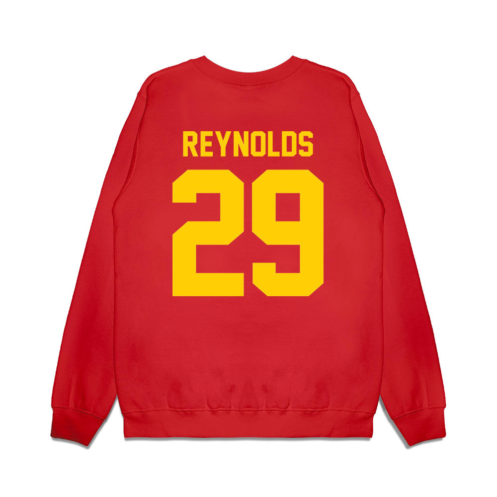 Maryland - NCAA Football : Colin Reynolds - Vintage Helmet Premium Crewneck Sweatshirt-1
