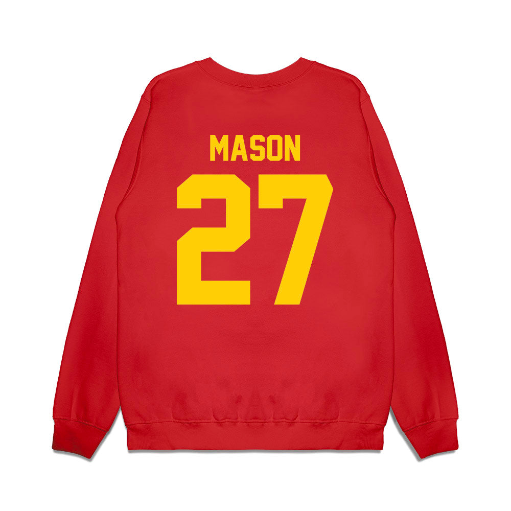 Maryland - NCAA Football : Eli Mason - Vintage Helmet Premium Crewneck Sweatshirt-1