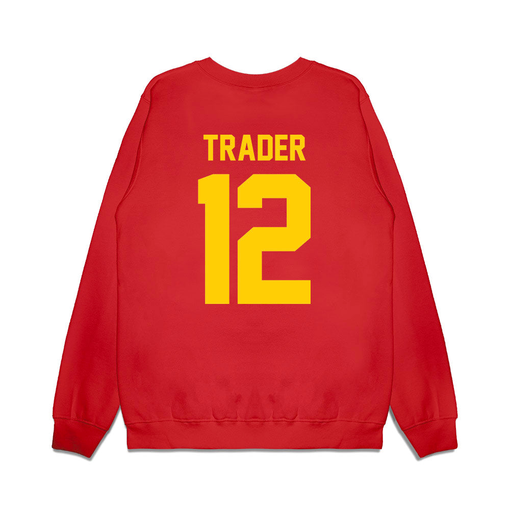 Maryland - NCAA Football : Dants Trader - Vintage Helmet Premium Crewneck Sweatshirt-1
