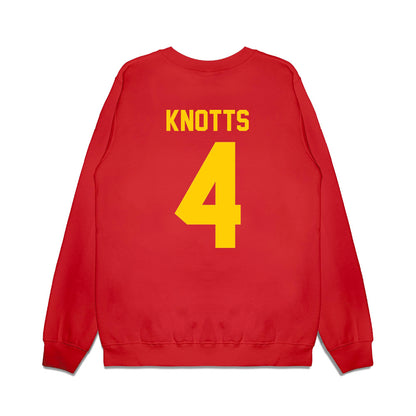 Maryland - NCAA Football : Shaleak Knotts - Vintage Helmet Premium Crewneck Sweatshirt-1
