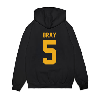 West Virginia - NCAA Football : Jaden Bray - Vintage Helmet Premium Hooded Sweatshirt-1
