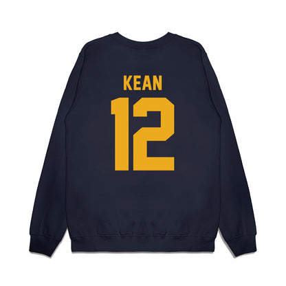 West Virginia - NCAA Football : Scott Kean - Vintage Helmet Premium Crewneck Sweatshirt-1
