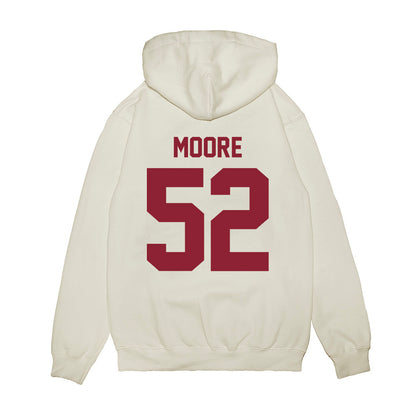 Iowa State - NCAA Football : Kamori Moore - Vintage Helmet Premium Hooded Sweatshirt-1