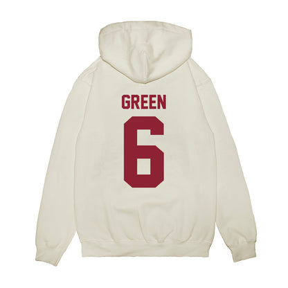 Iowa State - NCAA Football : Eli Green - Vintage Helmet Premium Hooded Sweatshirt-1
