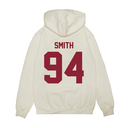 Iowa State - NCAA Football : Chase Smith - Vintage Helmet Premium Hooded Sweatshirt-1