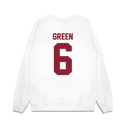 Iowa State - NCAA Football : Eli Green - Vintage Helmet Premium Crewneck Sweatshirt-1
