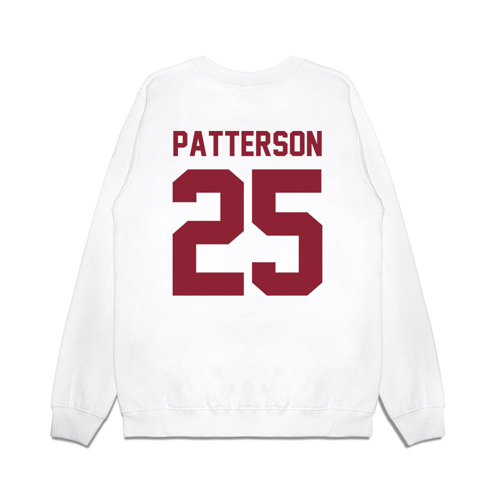 Iowa State - NCAA Football : Joshua Patterson - Vintage Helmet Premium Crewneck Sweatshirt-1