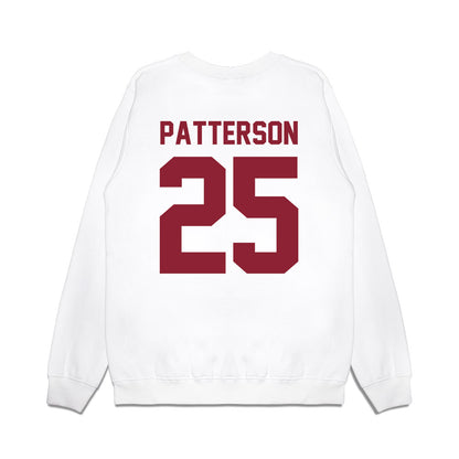 Iowa State - NCAA Football : Joshua Patterson - Vintage Helmet Premium Crewneck Sweatshirt-1