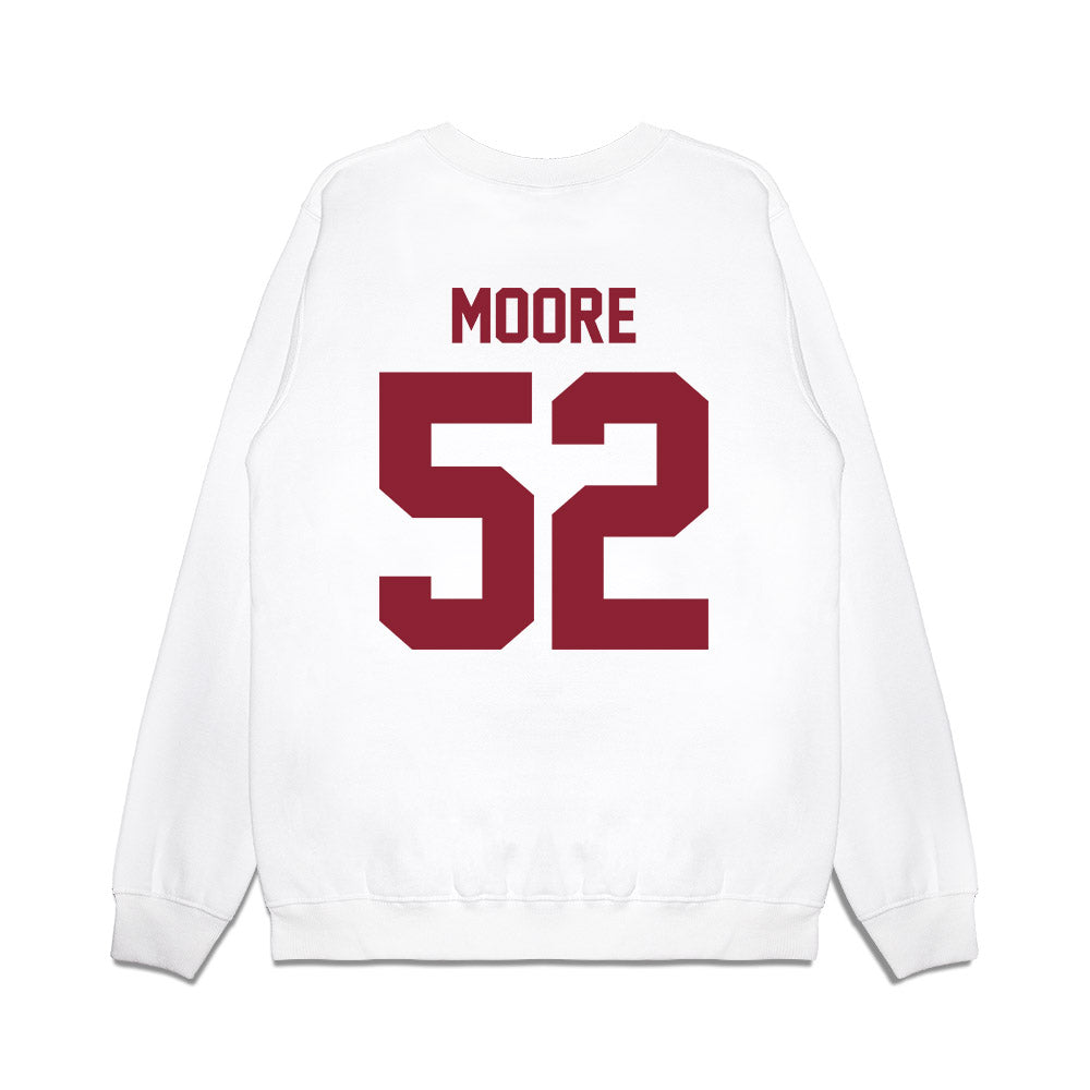 Iowa State - NCAA Football : Kamori Moore - Vintage Helmet Premium Crewneck Sweatshirt-1