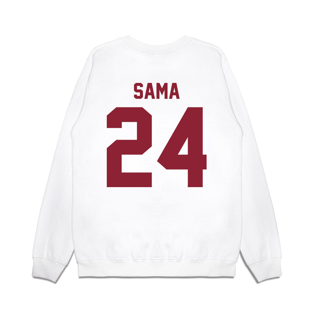 Iowa State - NCAA Football : Abu Sama - Vintage Helmet Premium Crewneck Sweatshirt-1