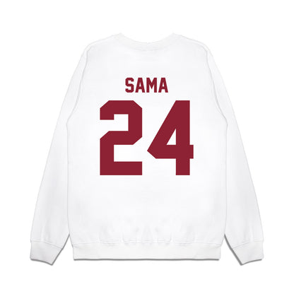 Iowa State - NCAA Football : Abu Sama - Vintage Helmet Premium Crewneck Sweatshirt-1