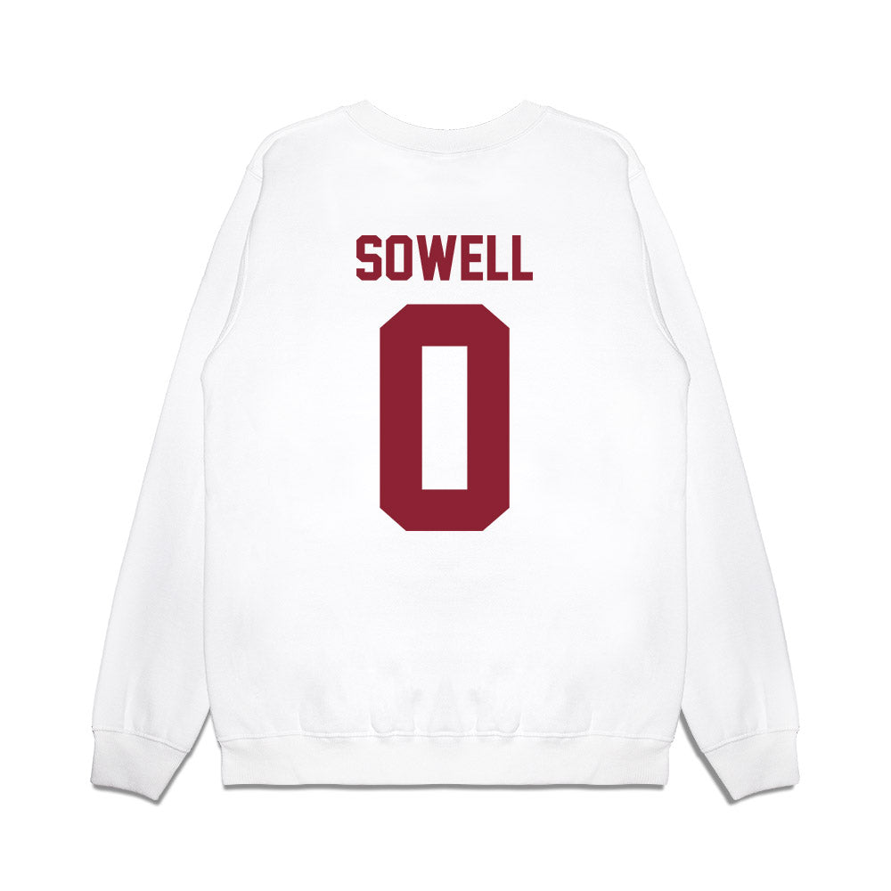 Iowa State - NCAA Football : Chase Sowell - Vintage Helmet Premium Crewneck Sweatshirt-1