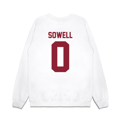 Iowa State - NCAA Football : Chase Sowell - Vintage Helmet Premium Crewneck Sweatshirt-1