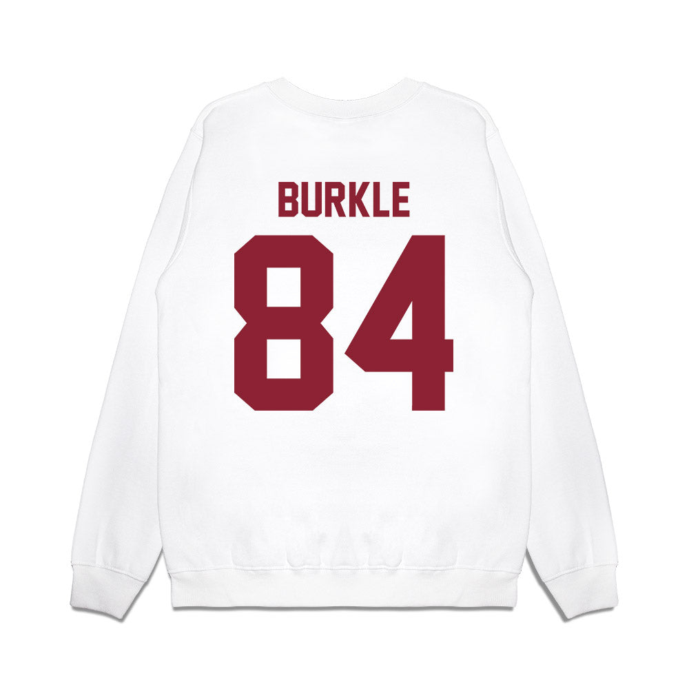 Iowa State - NCAA Football : Gabe Burkle - Vintage Helmet Premium Crewneck Sweatshirt-1