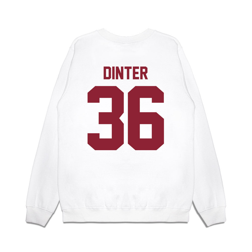 Iowa State - NCAA Football : Carson Dinter - Vintage Helmet Premium Crewneck Sweatshirt-1