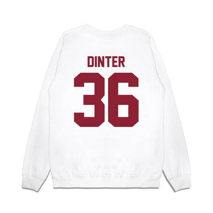 Iowa State - NCAA Football : Carson Dinter - Vintage Helmet Premium Crewneck Sweatshirt-1