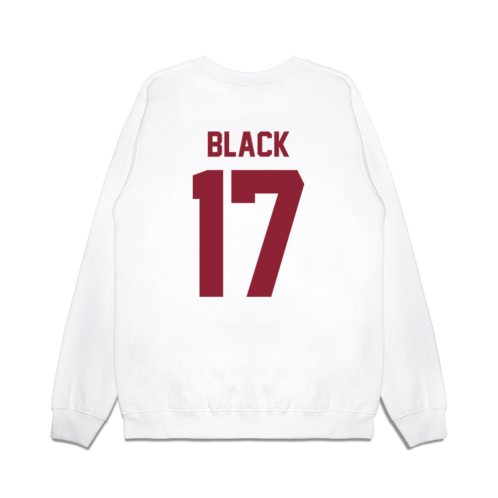Iowa State - NCAA Football : Kai Black - Vintage Helmet Premium Crewneck Sweatshirt-1