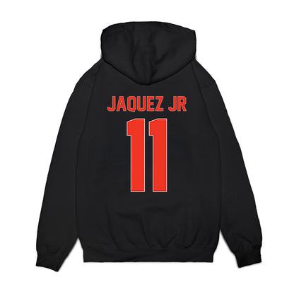 Syracuse - NCAA Football : Denis Jaquez Jr - Vintage Helmet Premium Hooded Sweatshirt-1