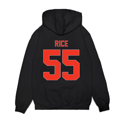 Syracuse - NCAA Football : Zach Rice - Vintage Helmet Premium Hooded Sweatshirt-1