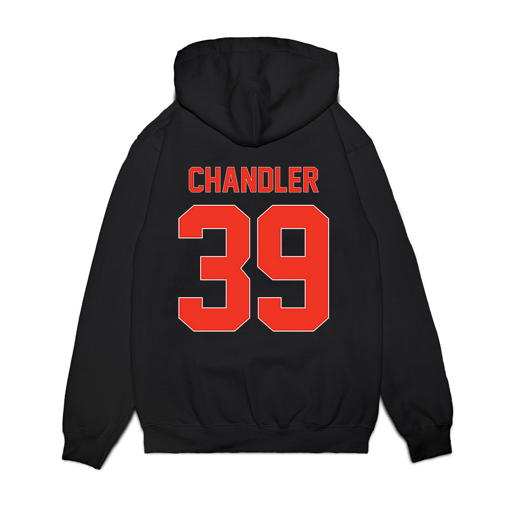 Syracuse - NCAA Football : Bradley Chandler - Vintage Helmet Premium Hooded Sweatshirt-1