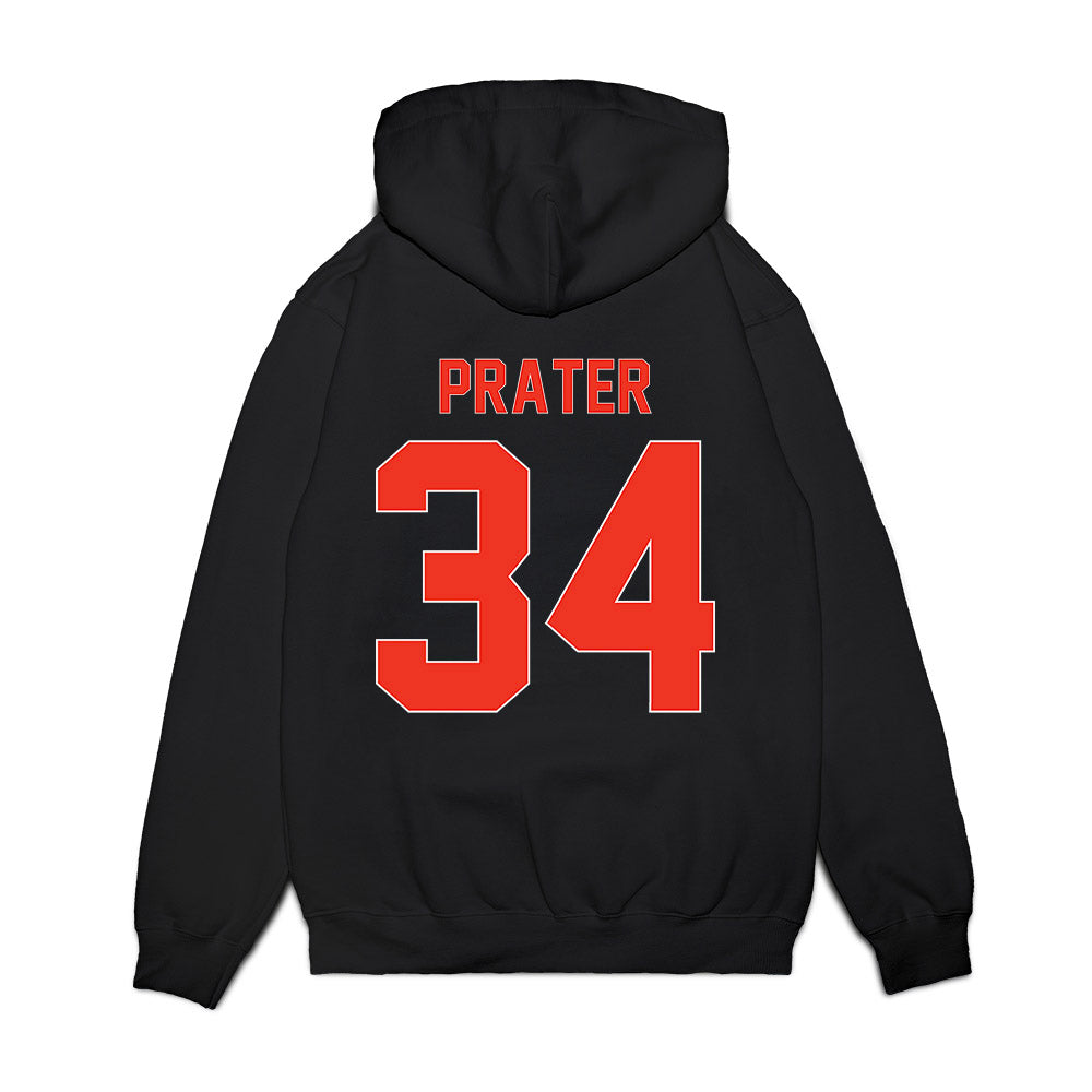 Syracuse - NCAA Football : Nate Prater - Vintage Helmet Premium Hooded Sweatshirt-1