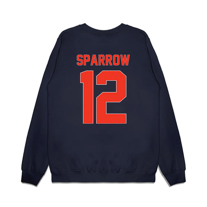 Syracuse - NCAA Football : Anwar Sparrow - Vintage Helmet Premium Crewneck Sweatshirt-1