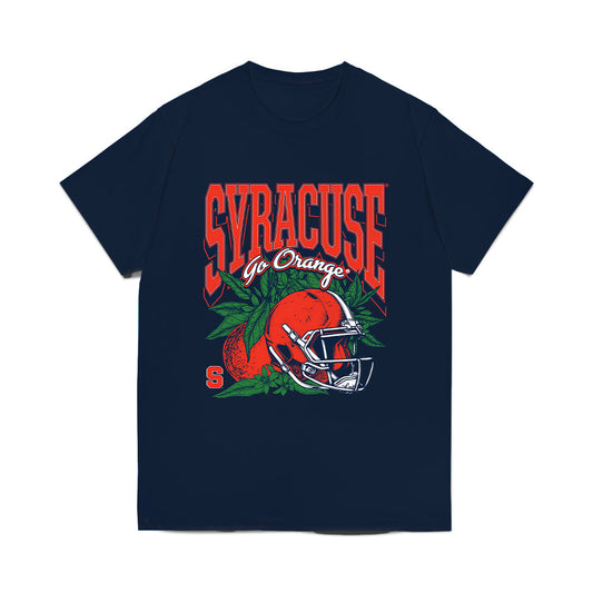 Syracuse - NCAA Football : Rayshon Andrews - Vintage Helmet Comfort Colors T-Shirt-0