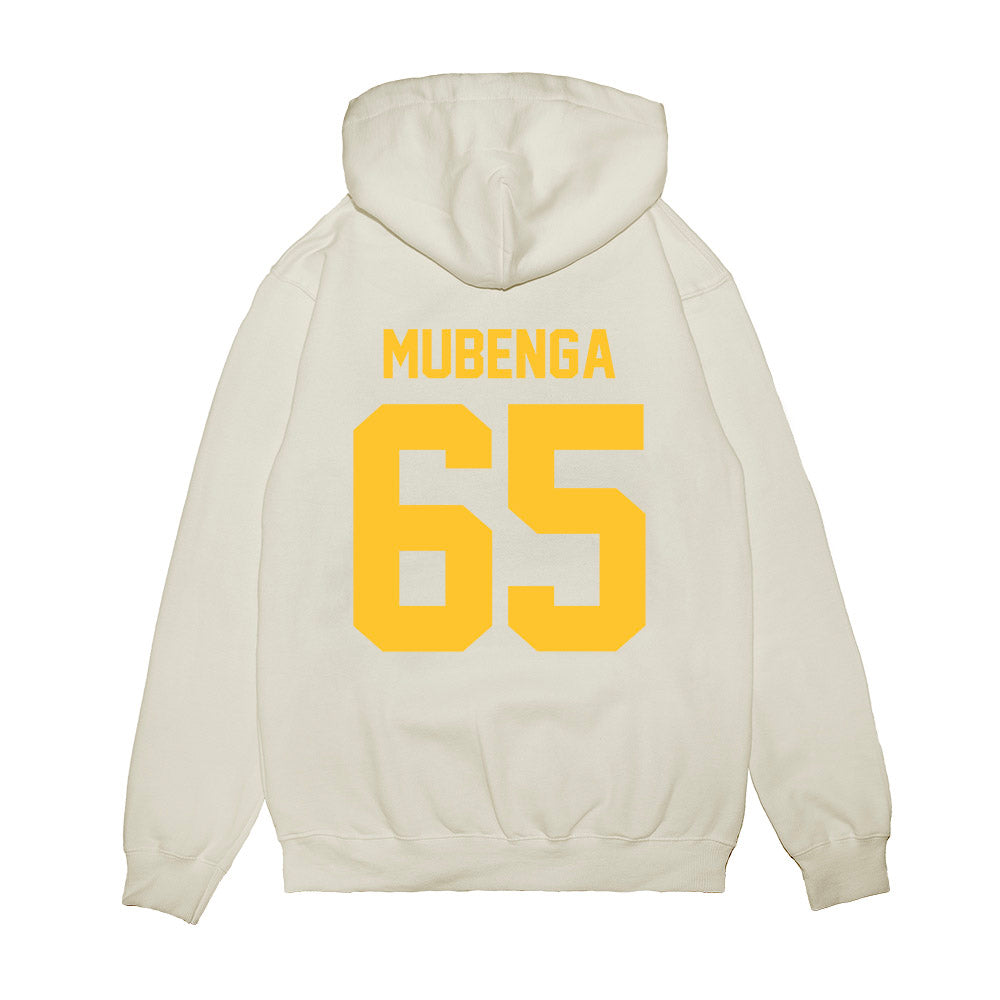 LSU - NCAA Football : Paul Mubenga - Vintage Helmet Premium Hooded Sweatshirt-1