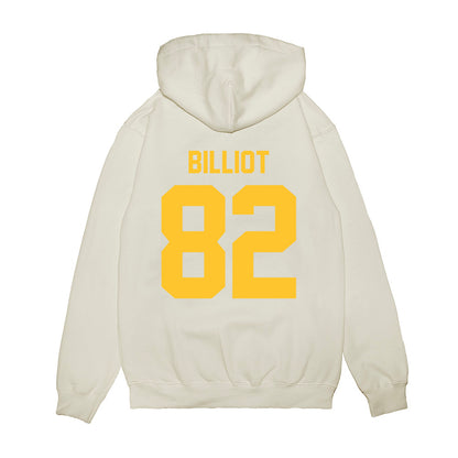 LSU - NCAA Football : Kylan Billiot - Vintage Helmet Premium Hooded Sweatshirt-1