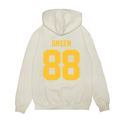 LSU - NCAA Football : Donovan Green - Vintage Helmet Premium Hooded Sweatshirt-1