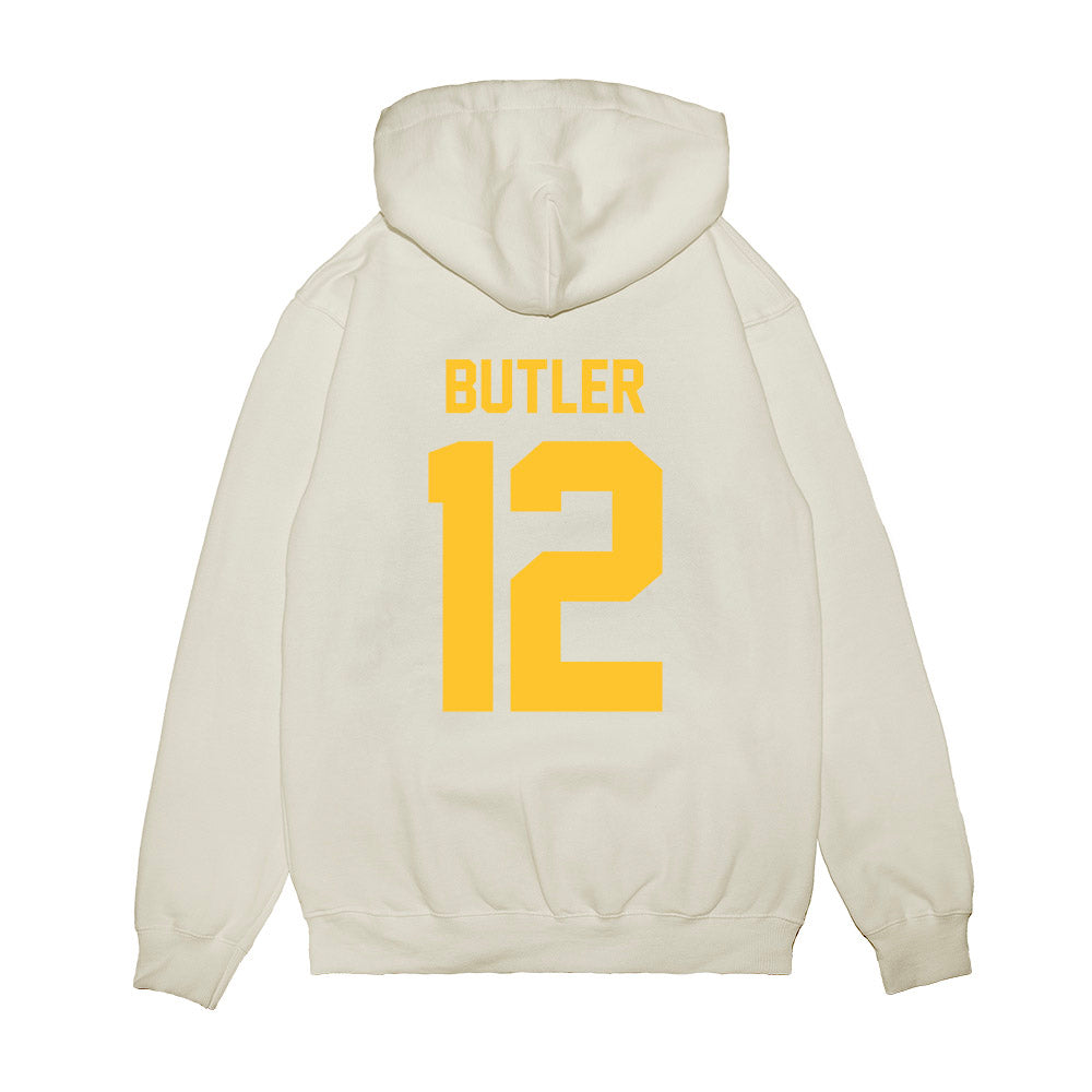 LSU - NCAA Football : Jimari Butler - Vintage Helmet Premium Hooded Sweatshirt-1