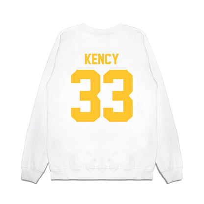 LSU - NCAA Football : David Kency - Vintage Helmet Premium Crewneck Sweatshirt-1