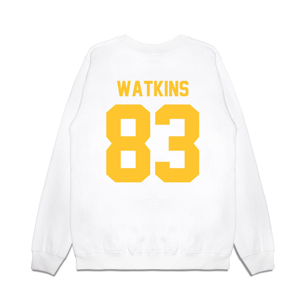 LSU - NCAA Football : Jelani Watkins - Vintage Helmet Premium Crewneck Sweatshirt-1