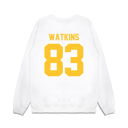 LSU - NCAA Football : Jelani Watkins - Vintage Helmet Premium Crewneck Sweatshirt-1