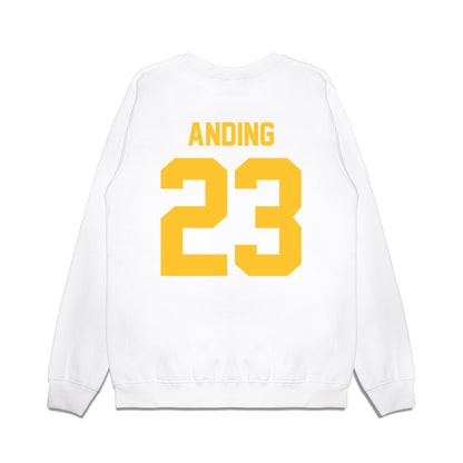 LSU - NCAA Football : Aidan Anding - Vintage Helmet Premium Crewneck Sweatshirt-1