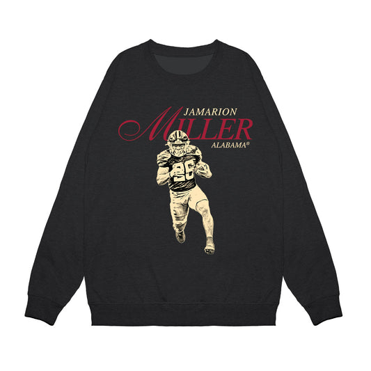 Alabama - NCAA Football : Jamarion Miller - Legacy Premium Crewneck Sweatshirt-0
