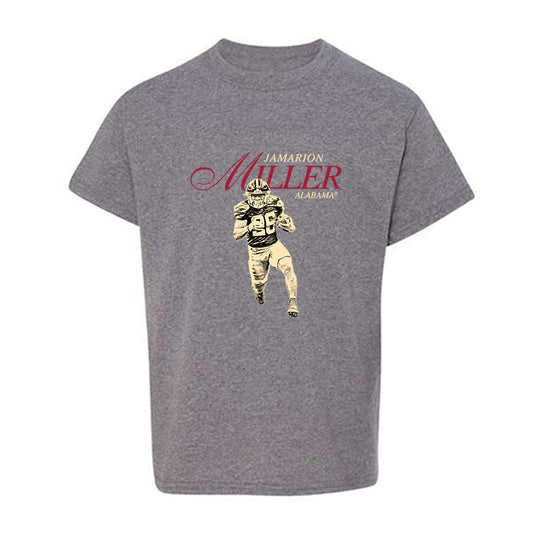 Alabama - NCAA Football : Jamarion Miller - Legacy Youth T-Shirt-0