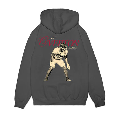 Alabama - NCAA Football : LT Overton - Legacy Premium Hooded Sweatshirt-1
