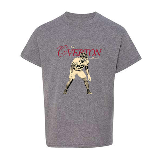 Alabama - NCAA Football : LT Overton - Legacy Youth T-Shirt-0