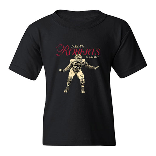 Alabama - NCAA Football : Jaeden Roberts - Youth T-Shirt-0