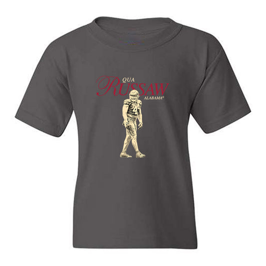 Alabama - NCAA Football : Qua Russaw - Legacy Youth T-Shirt-0