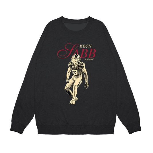 Alabama - NCAA Football : Sabb Keon - Legacy Premium Crewneck Sweatshirt-0